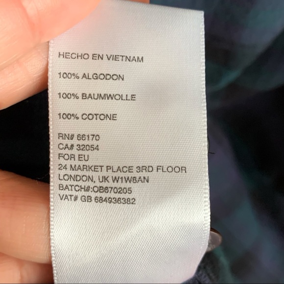 URBAN OUTFITTERS | Plaid Button Down Shirt Size L - Picture 6 of 6